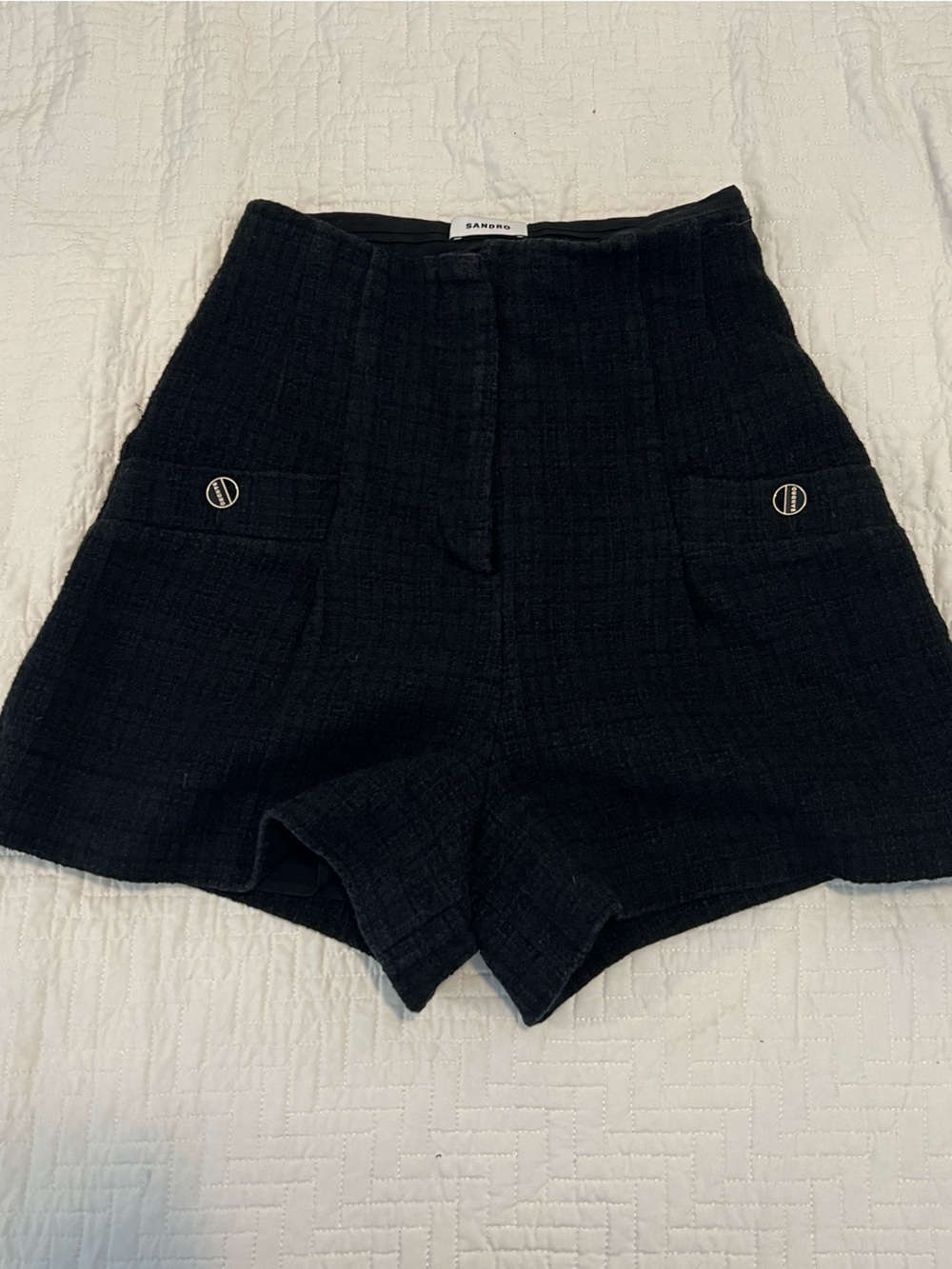 Sandro Cadaques High-Waist
Shorts Black Size US 6/ EU 36